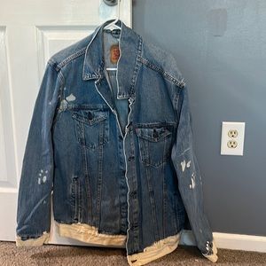Levi Jean jacket XXL Bleach look